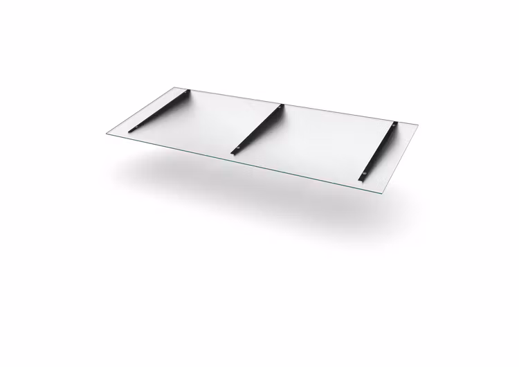 Glas Entrétak Easy Collection Flat D=800