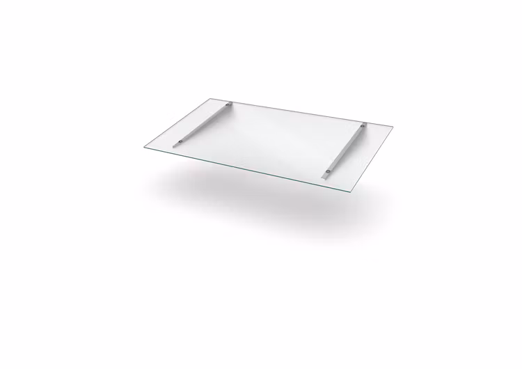 Glas Entrétak Easy Collection Flat D=800