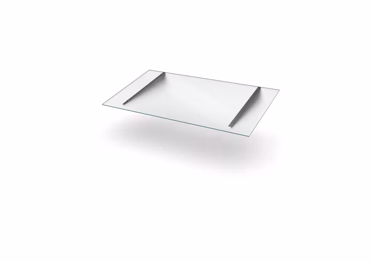 Glas Entrétak Easy Collection Flat D=800