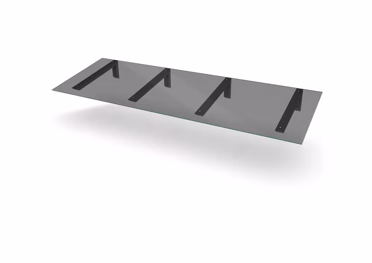 Glas Entrétak Easy Collection Bold Small D=800
