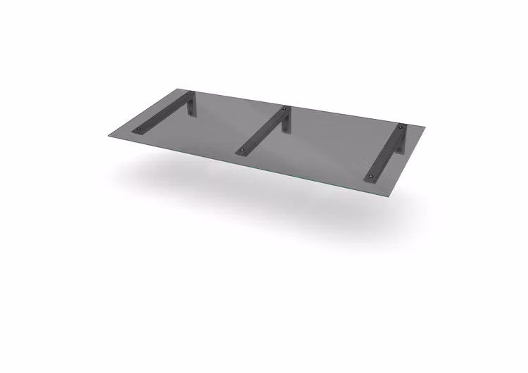 Glas Entrétak Easy Collection Bold Small D=800