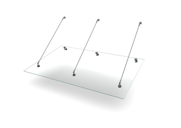 Entrétak Easy Collection Stainless Tube D=800-1200