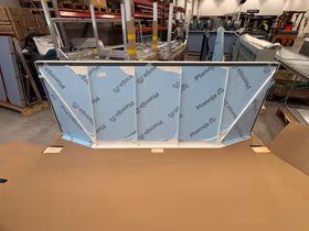 Hipped 2600X955mm Varmvit (RAL:9010)