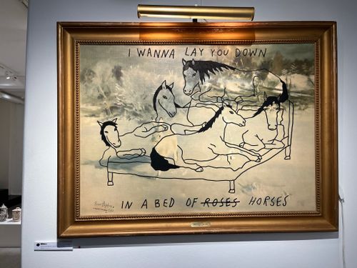 bed of horses