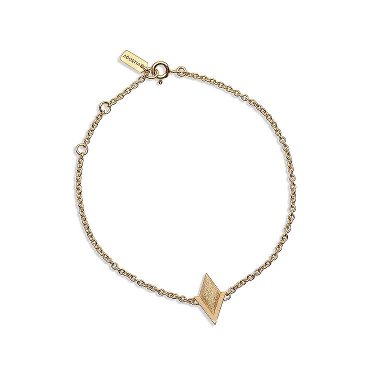 PIL. Armband litet, guld