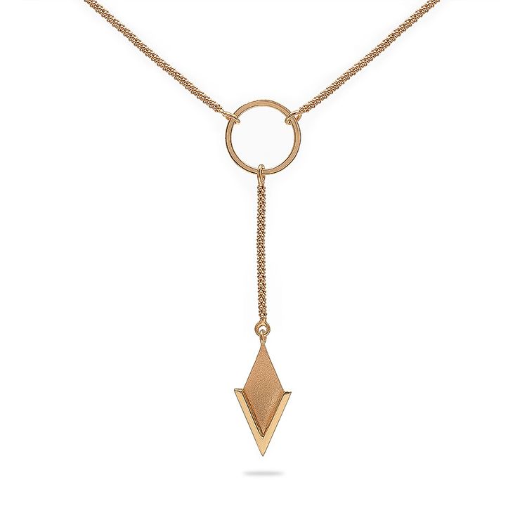PIL. Halsband stort, guld