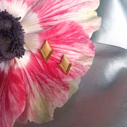 PIL. Örhängen medi, guld