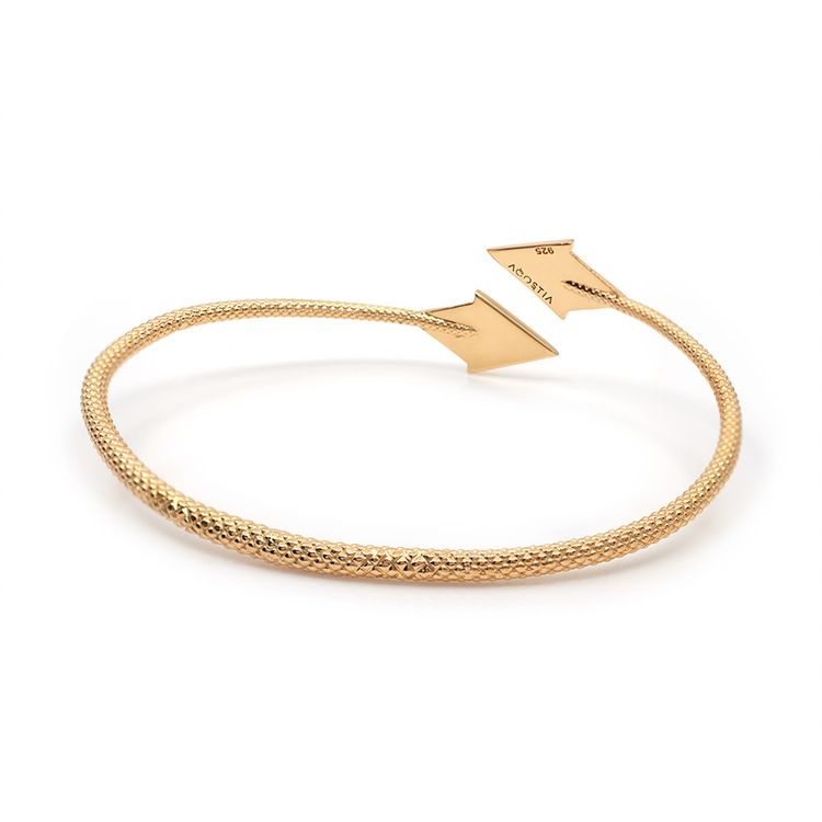 PIL. Armband stort, guld
