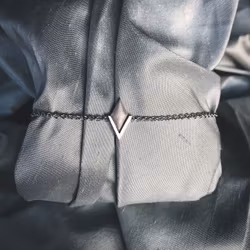 PIL. Armband litet, vit rhodium