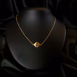 TEMPEL. Halsband, guld