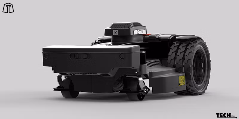 NEXTTECH L X6 U-RTK (Ultra Premium) trådlös/kabelfri robotgräsklippare, 10 000 m2