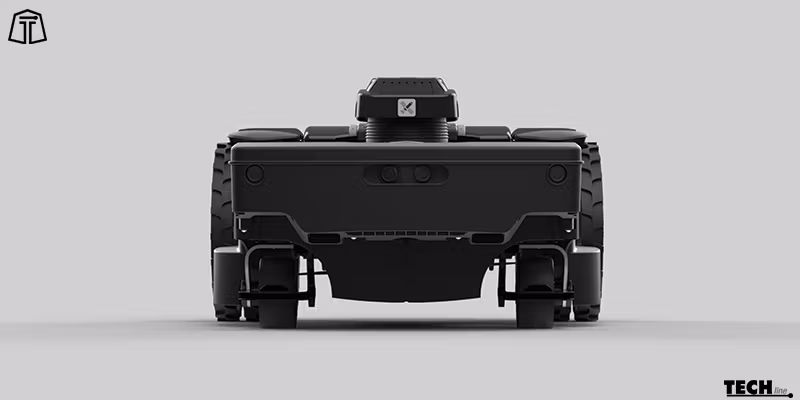 NEXTTECH L X6 U-RTK (Ultra Premium) trådlös/kabelfri robotgräsklippare, 10 000 m2