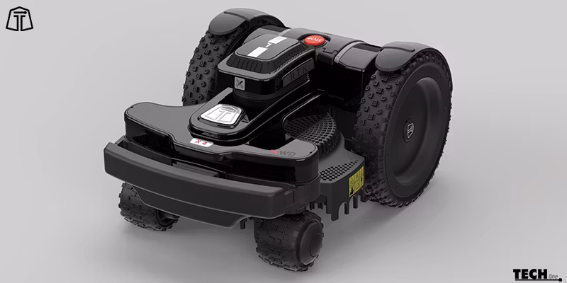 NEXTTECH L X4 4WD U-RTK trådlös/Kabelfri fyrhjulsdriven robotgräsklippare, 5500 m2