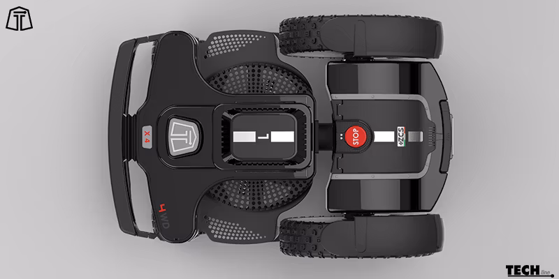 NEXTTECH L X4 4WD U-RTK trådlös/Kabelfri fyrhjulsdriven robotgräsklippare, 5500 m2