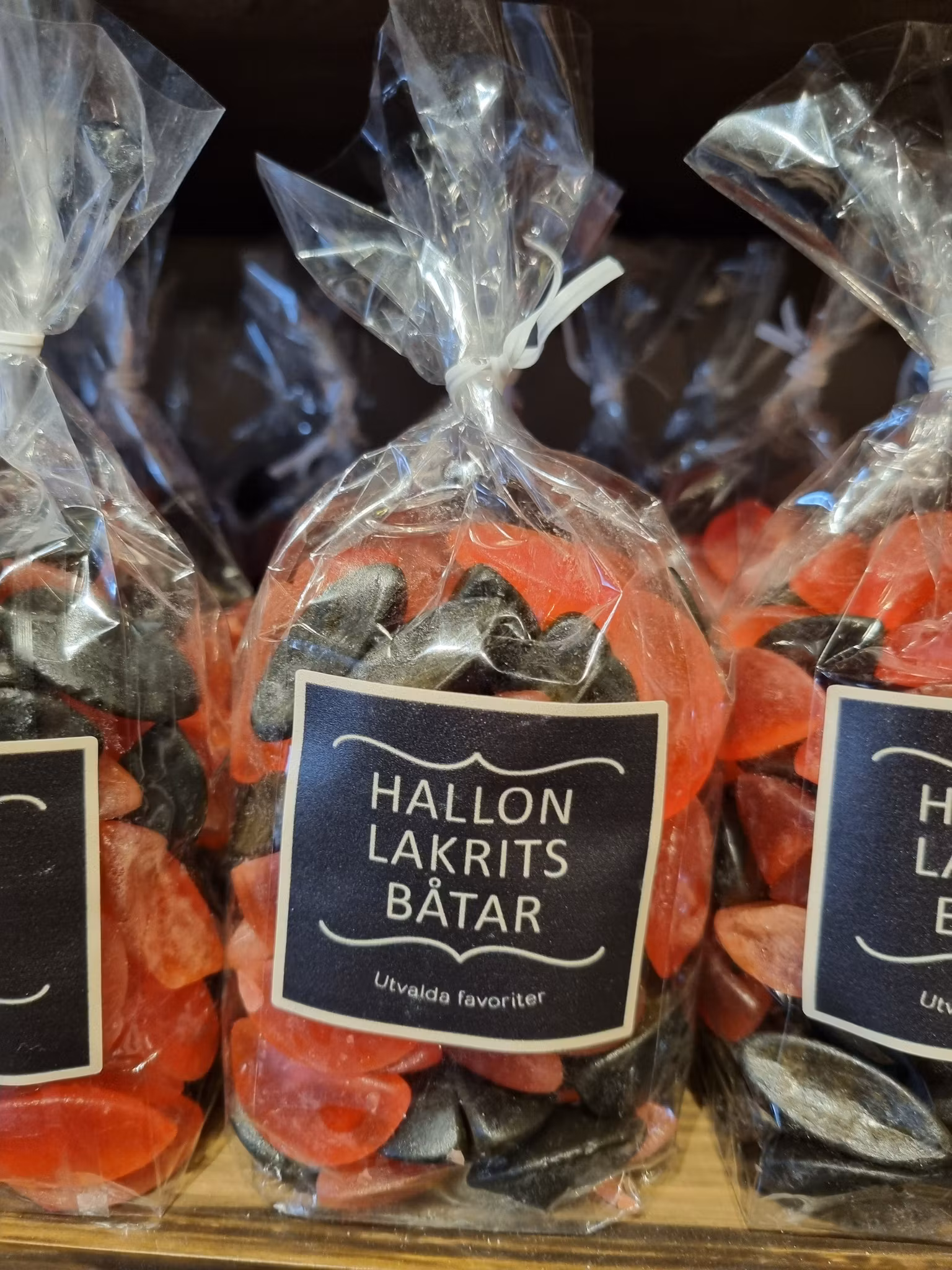 Hallon & Lakritsbåtar