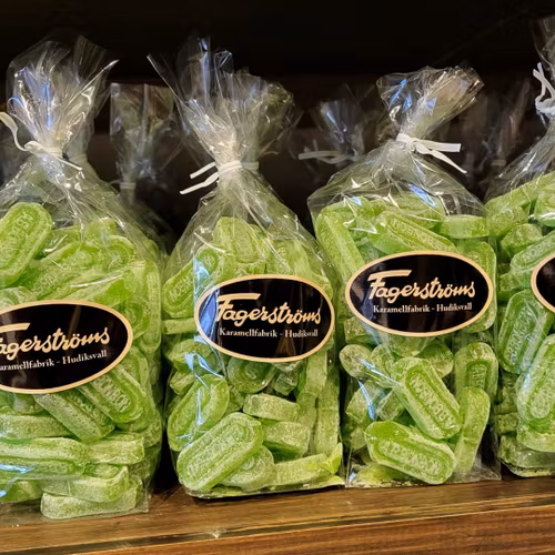 Grön saltlakrits balk