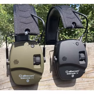 Hörselskydd EM030B. Bluetooth. svart