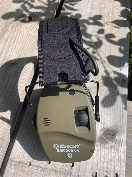 Hörselskydd EM030B. Bluetooth. svart