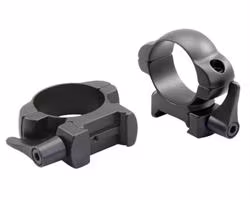 Albecom Stålringar snabbfäste 30 mm weawer, 3 höjder låg, medium och hög