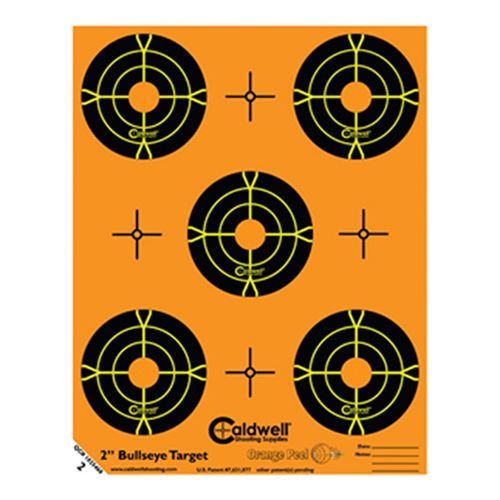 Caldwell måltavla Orange Peel 2″ bulls-eye: