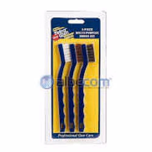 Handborstar 3st, Nylon,Brons och Stål