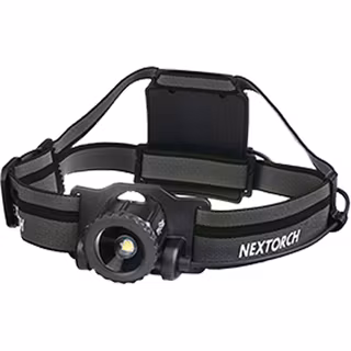 Nextorch Mystar 2.0 pannlampa svart, 760 lm uppladdningsbart batteri