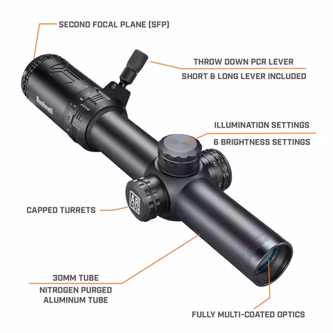 Bushnell AR Optics Kikarsikte 1-6x24