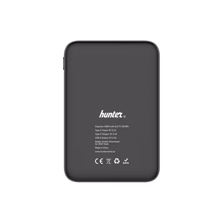 Hunter Powerbank till Heat Sockor