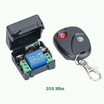 Smart Home 433Mhz DC 12V 1CH Wireless Remote Switch