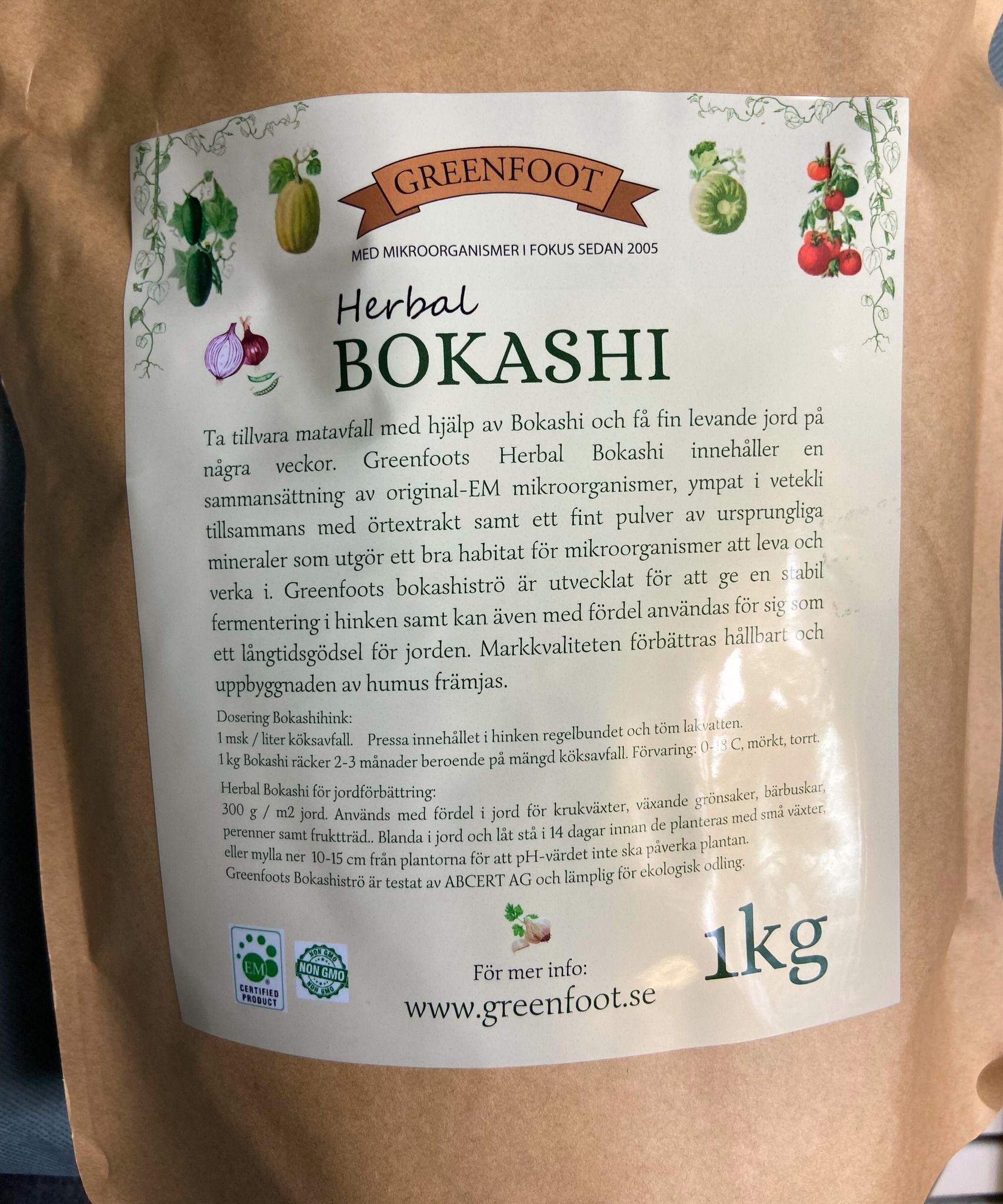 Bokashiströ 2x1 kg
