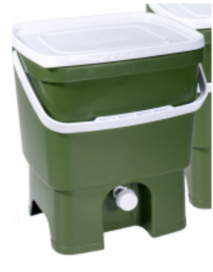 Bokashihink 2 ST + 1 KG STRÖ (Komplett startkit)