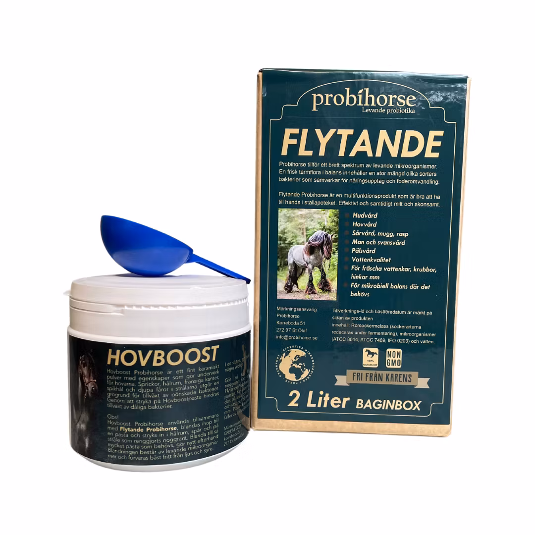 Paketpris: Hovboost + Flytande Probihorse