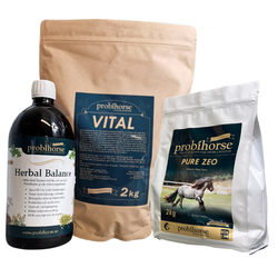 15% RABATT - Tillfälligt PAKET: Vital 2 kg, Herbal Balance och Pure Zeo