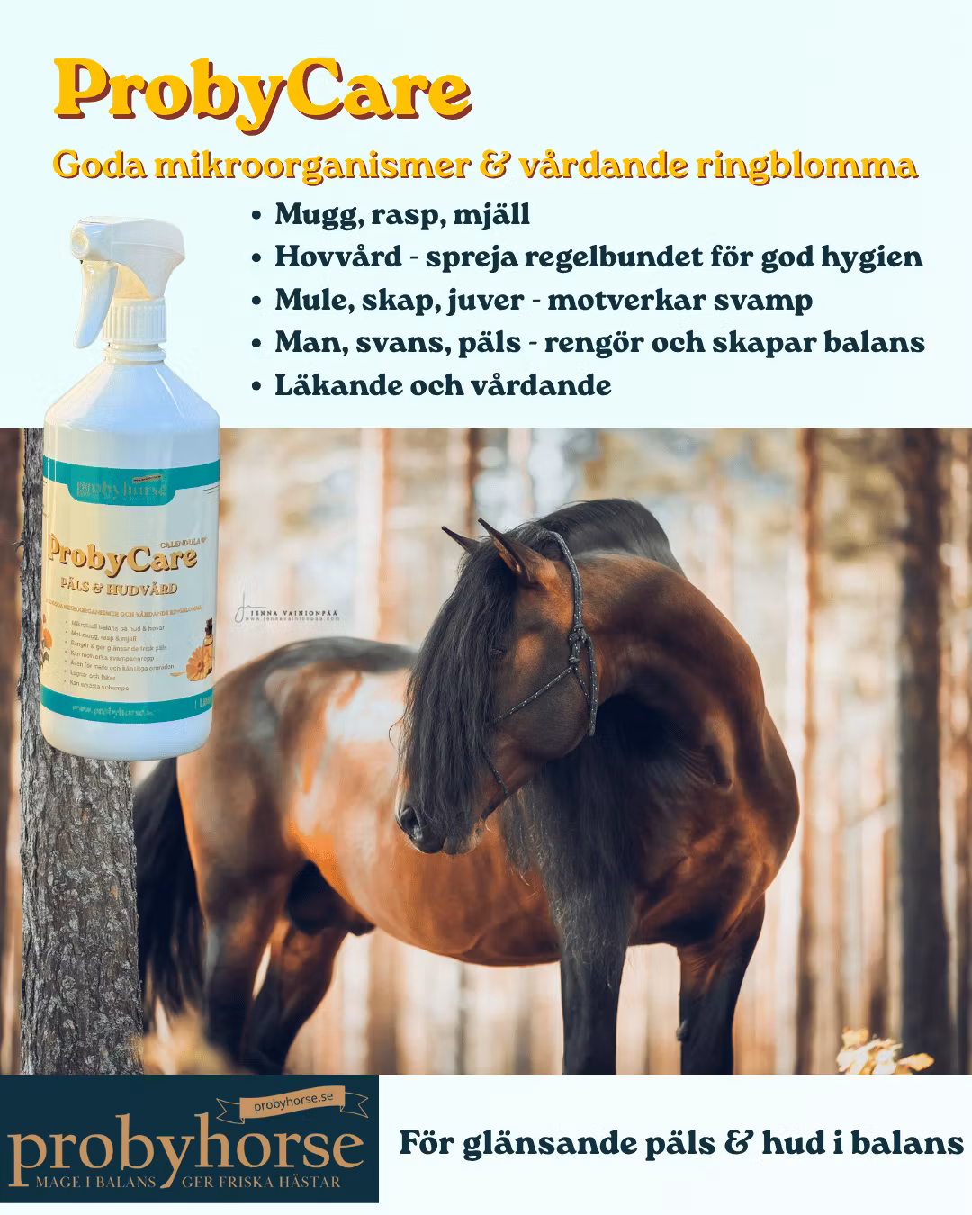 ProbyCare Hud & Pälsvård, Spray 1 liter