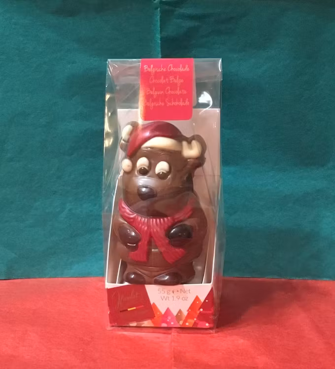 Julfigur i mjölkchoklad 55g