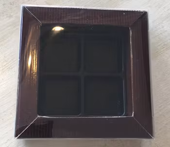 Brons Pralin ask 4 bitar