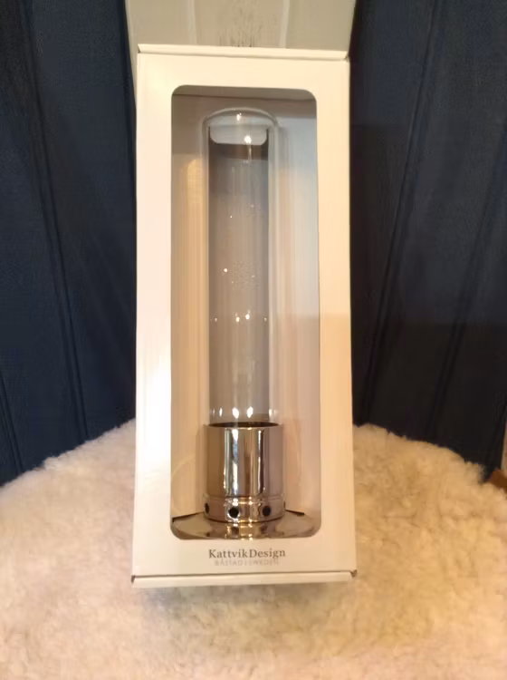 KattvikDesign Ljusstake Förnicklad Mässing/Silver