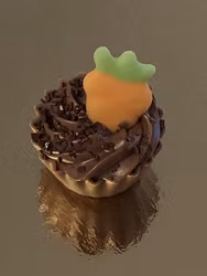 Cupcake choklad KAN ENDAST PACKAS I VIT KARTONG! (INNEHÅLLER GLUTEN)