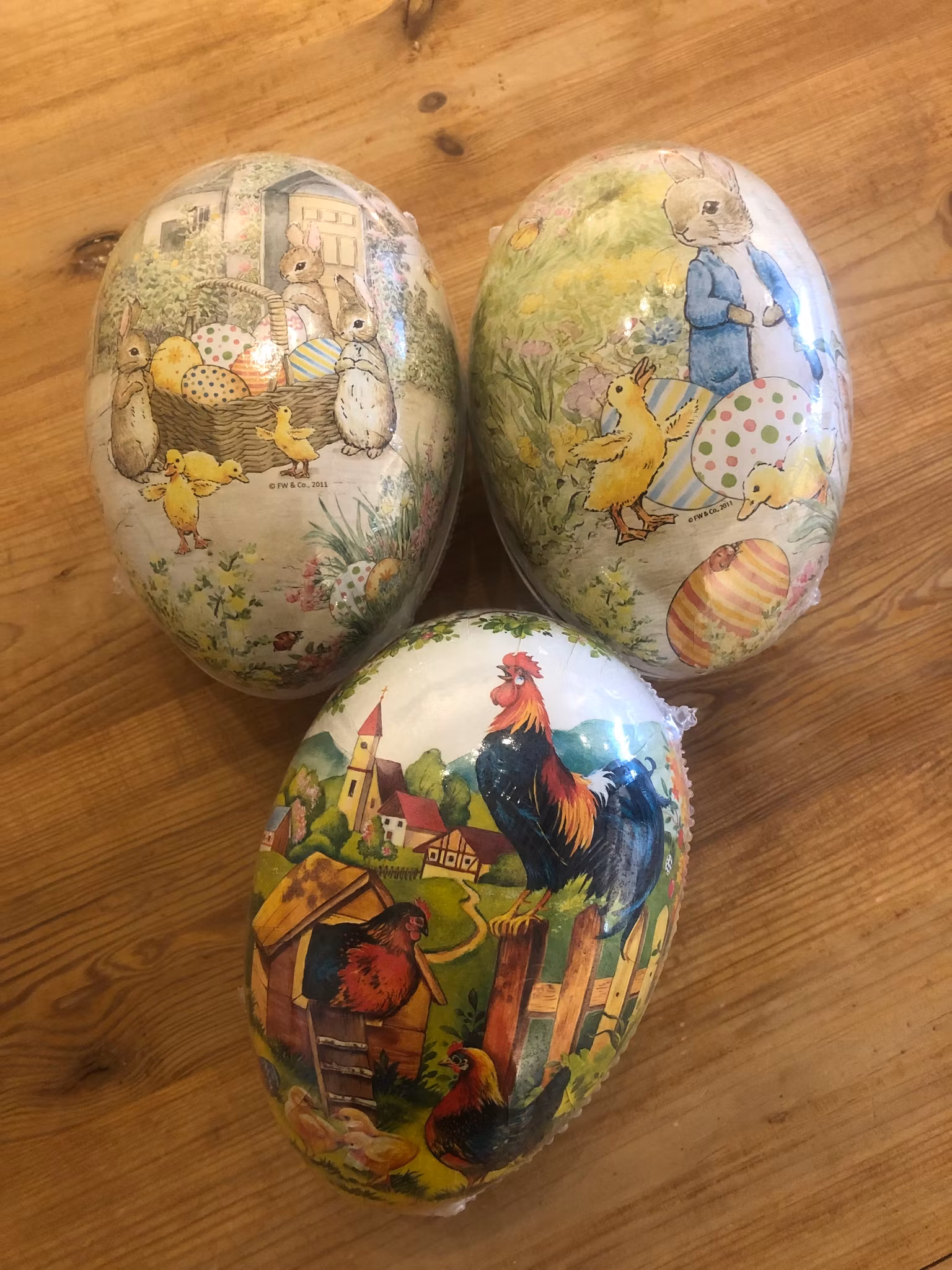 Pappersägg  15 cm
