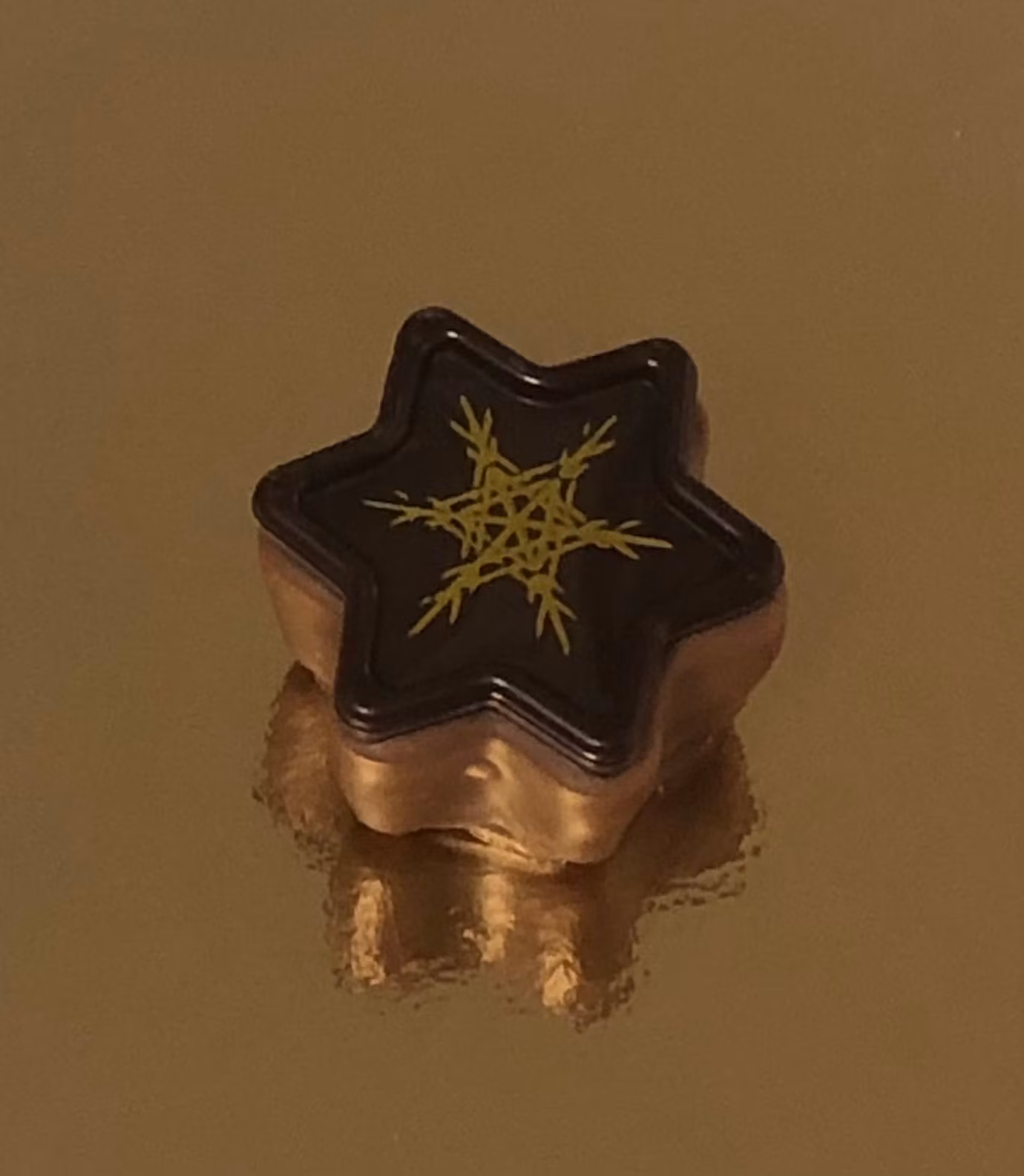 Julstjärna med ägglikör