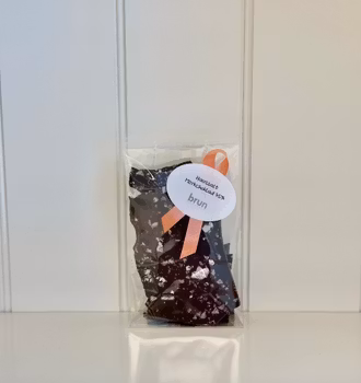Vår egen: Chokladbräck Havssalt i 75% mörk choklad