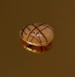 Påskägg Mjölkchoklad med kaffesmak & salt karamell-crunch (Innehåller NÖTTER)