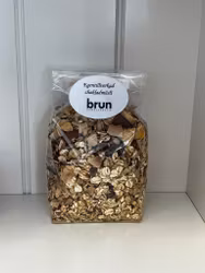 Egentillverkad chokladmüsli mango & banan