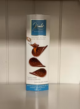 Chocolate thins med salt karamell