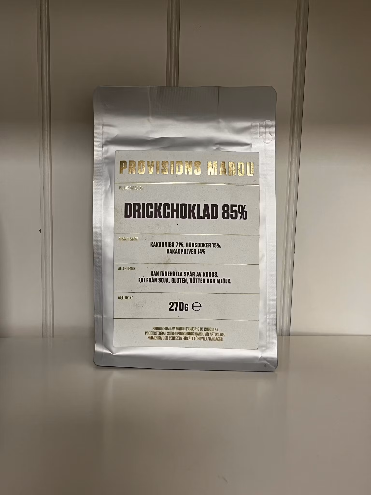 Drickchoklad 85%
