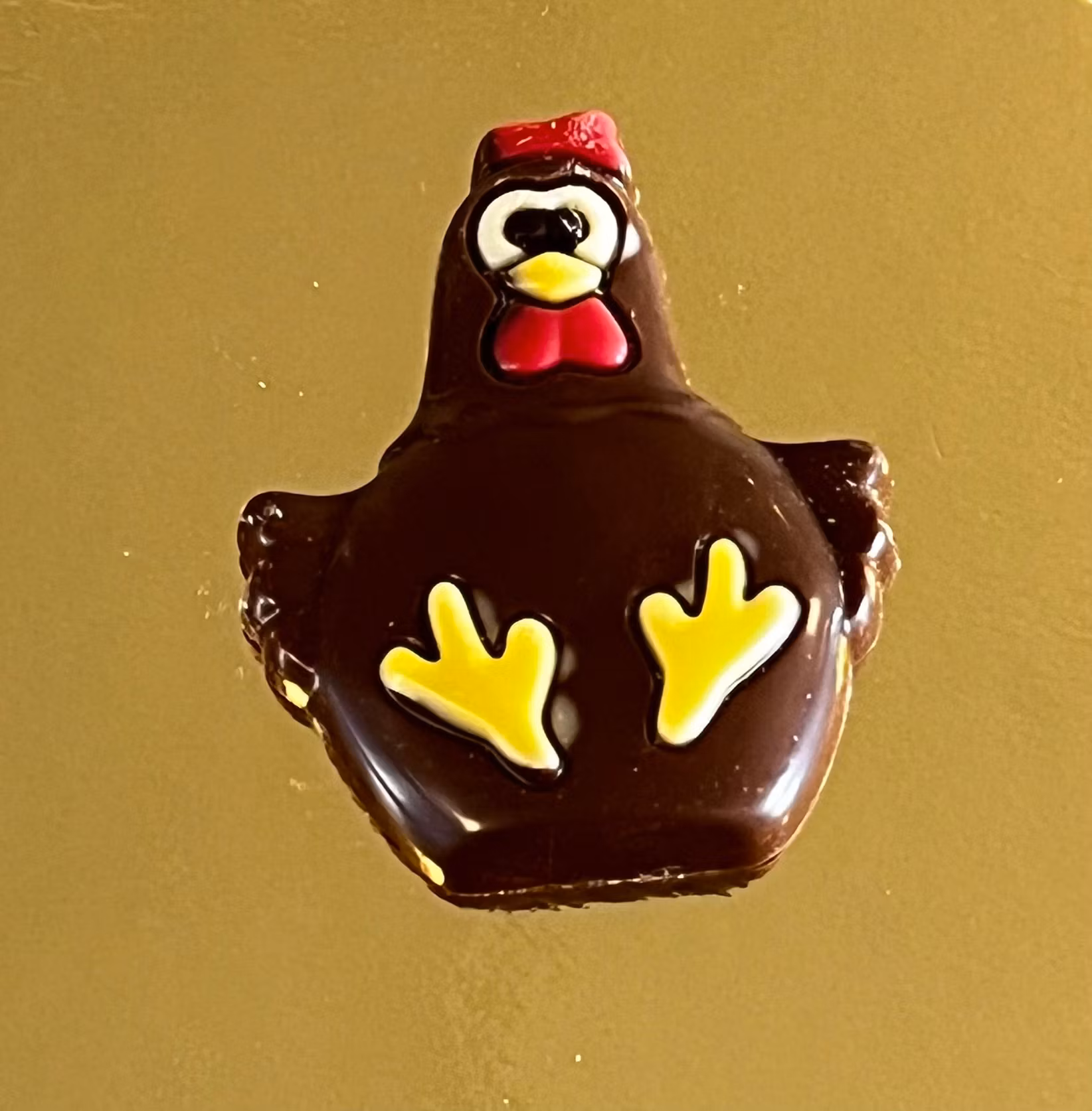 Platt tupp mjölkchoklad