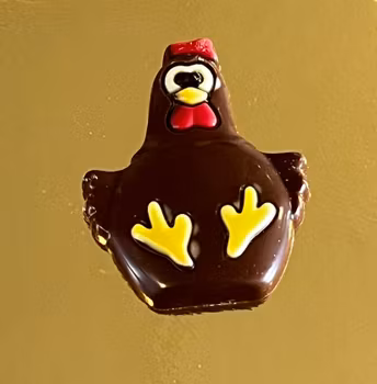 Platt tupp mjölkchoklad