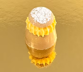 Vår egen: Semmelpralin (Innehåller MANDEL) PACKAS ENDAST I VIT ASK