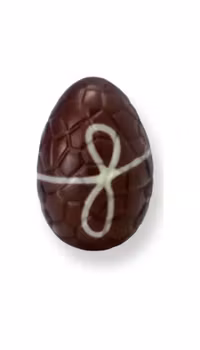 Ägg Mörk med hasselnötscrunch (Innehåller NÖTTER)