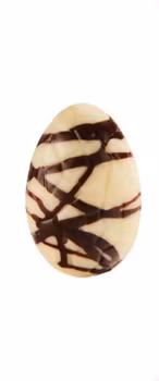 Ägg Vit choklad Stracciatella (Innehåller GLUTEN)